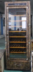 Quality classical old style antique high wine cabinet wholesale