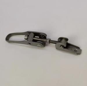 Quality HVAC Pipe Clamp Fittings Metal Stamping Parts Adjustable Handle Buckle wholesale