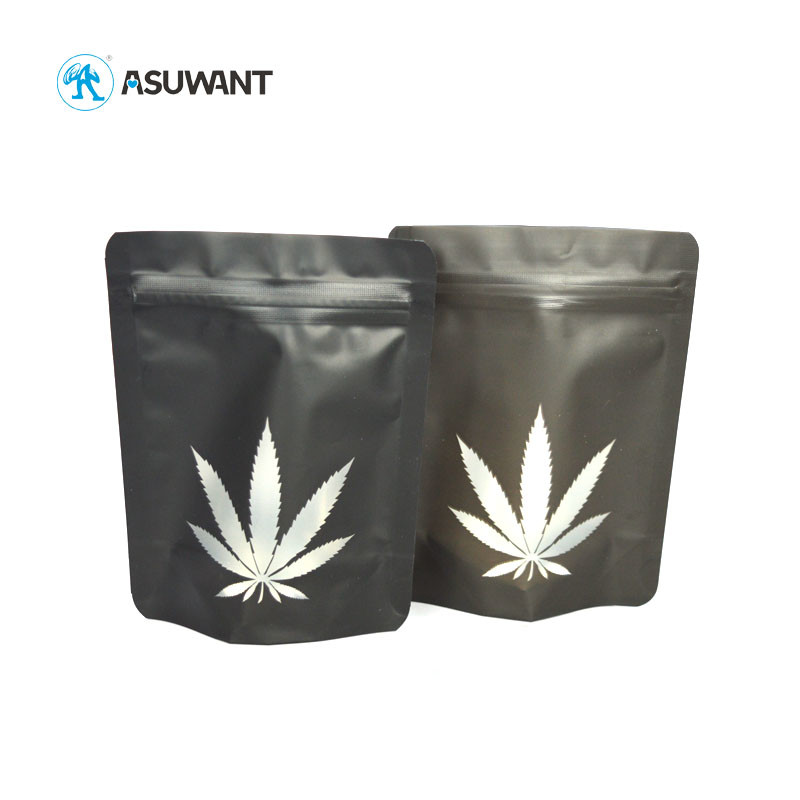 Small Edible Zipper Bags Weed Tobaco Weed CBD Weed Stand Up Pouch