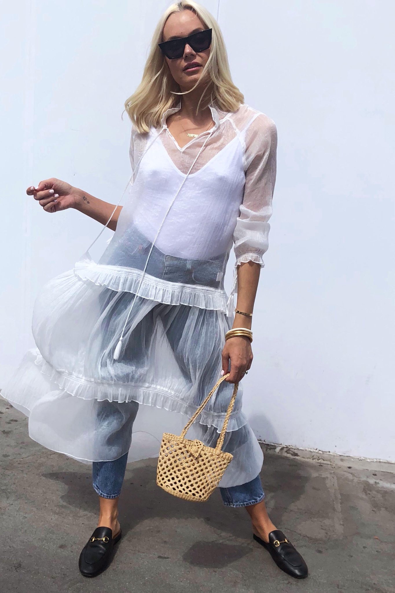 Clothing Fashion Women See-Through Sexy Beach Cover Up Dresses