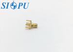 SSMB Male Straight RF Coaxial Connector PCB Soldering
