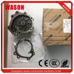 Black Silver Excavator Water Pump For Hitachi 8980228721 8980228221