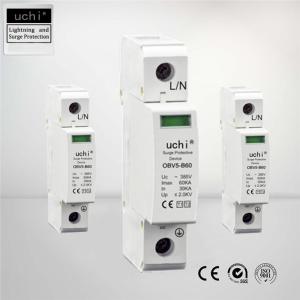 Quality 3+NPE Type 1+2 Surge Protector Normal Discharge Current 30KA For Outdoor wholesale