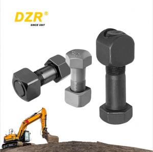 Quality Smooth Finish Black 208-32-51210 Track Bolt and Nut for Komatzus PC400 Excavator wholesale