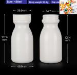 50ml 60ml Medicine Bottles 100ml White Plastic Pill Bottles
