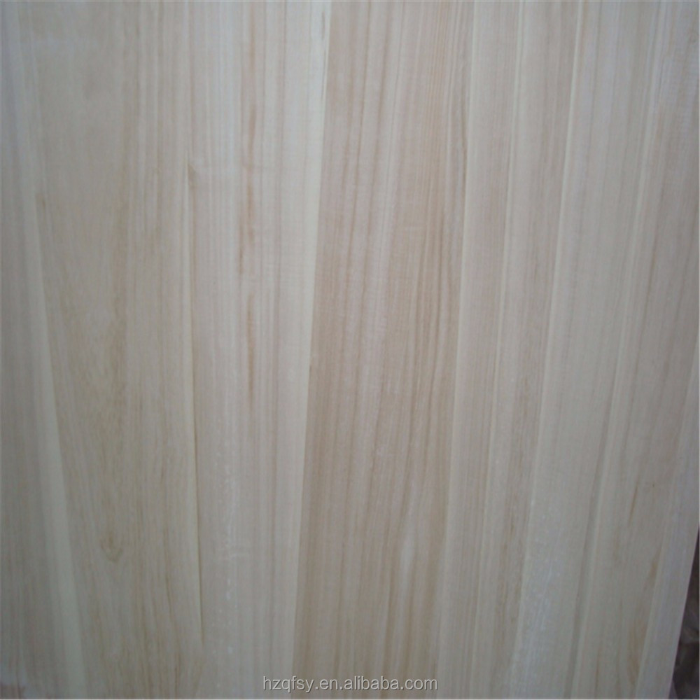 Hotel Color Paulownia Wood Board Eco-friendly Industrial Natural Wood Solid Paulownia Wood
