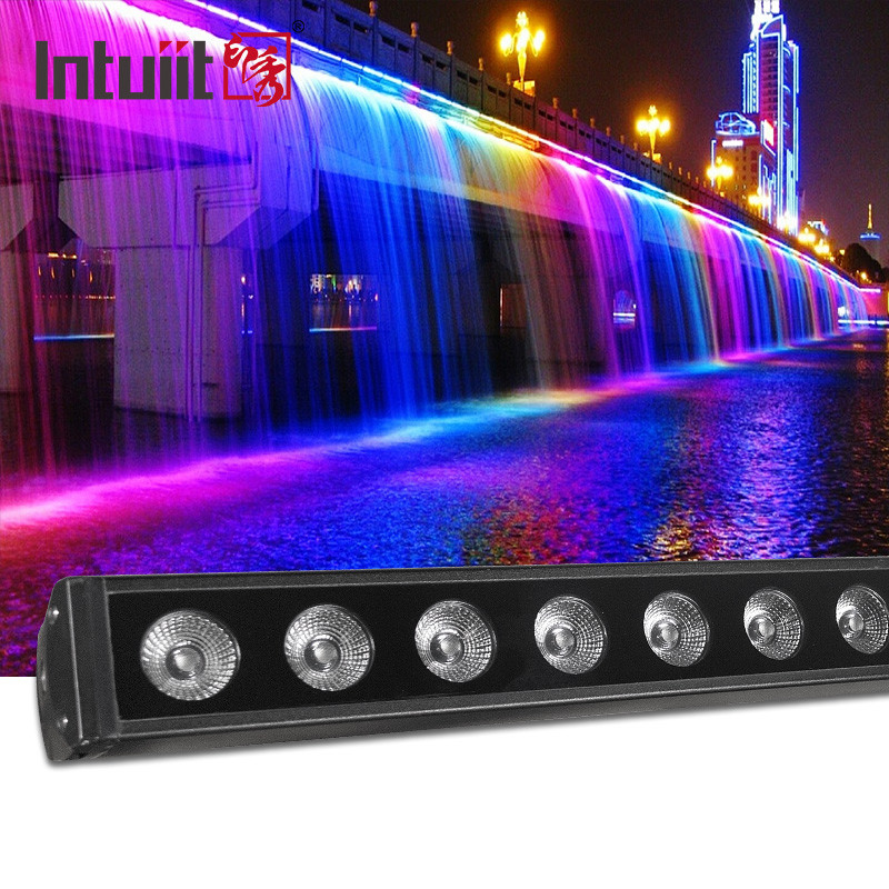 Factory Customization Waterproof 16x5w Rgbw 4in1 Led Wall Washer Outdoor Bar Lights For Footlight Of Stage Performance