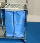 3 Layers Medical Push Cart , Rescue Metal Medical Trolley