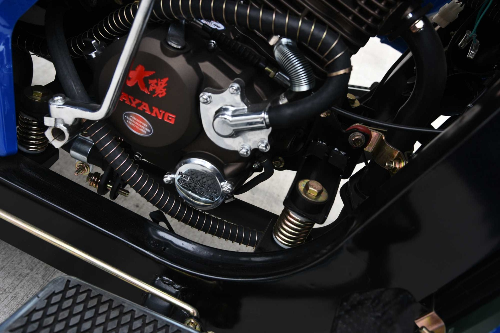 200cc/250cc/300cc Water Cooled Engine Blue Color 1600L Cargo Water Tank Tricycles