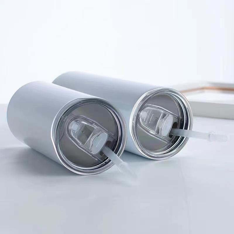 Skinny Tumbler With Lid 20 Oz Stainless Steel Vacuum Insulated Double Wall Travel Coffee Water Tumblers Cup