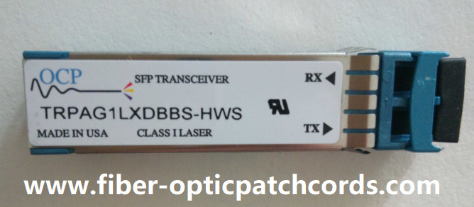 OCP SFP Transceiver Module 1.25G 1310nm 10km TRPAG1LXDBBS-HWS