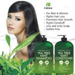 Gentle Anti Hair Loss Shampoo For Black Women Organic Tea Tree Mint