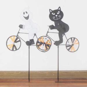 Quality Halloween Bicycle Windmill ghost and cat wholesale