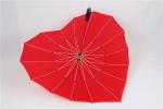 Custom Printing Ladies Windproof Umbrella Red Compact Travel Umbrella