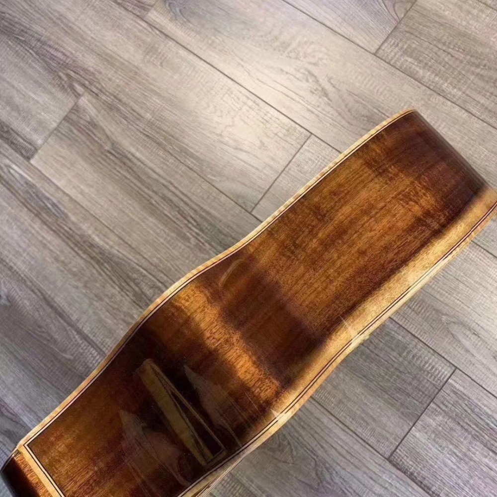 41 inch All solid koa wood Acoustic Guitar,New arrival Solid KOA Guitar,hand made koa
