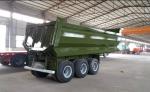 50t Truck Semi Trailers 12.00R20 Heavy Duty Trailer Truck