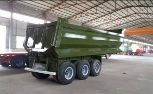 Quality 50t Truck Semi Trailers 12.00R20 Heavy Duty Trailer Truck wholesale