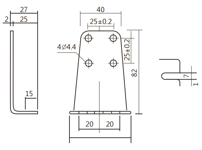250V CE 15A Differential Pressure Switch For Air