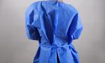 Disposable Reinforced Surgical Medical Surgical Gown Blue Surgical Gown