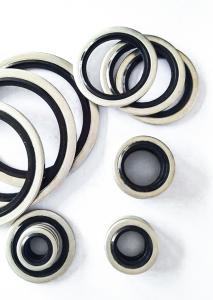 Quality BSP Seal Stainless Steel Rubber EPDM NBR Bonded Seal Imperial wholesale