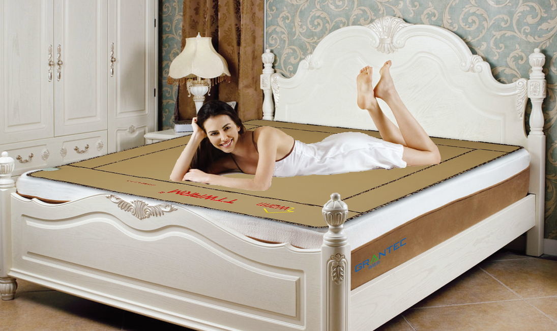 Waterproof Electric Infrared Bed Pad High Temperature Resistant 12V For Bed