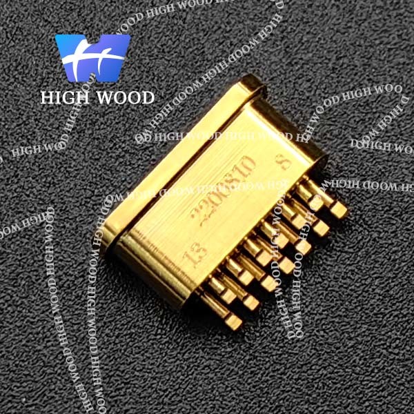 J30J SERIES Glass Sintered Gas Sealed Rectangular Electrical Connector, J30JM1-13ZKS19