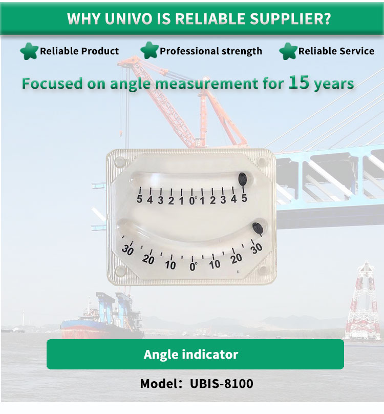 UNIVO Dual Tube Level Gauge The Go-To Instrument for Ship Heel and Slope Measurement