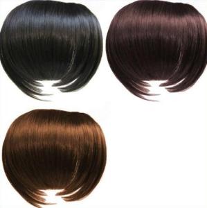 Quality Black and Brown Tangle Free 100% Remy Virgin Hair Fringe Wig wholesale