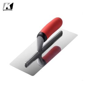 Quality Sturdy Antiwear Stainless Plastering Trowel , Ergonomic Handle Polished Plaster Tools wholesale