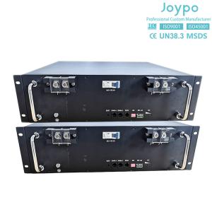 Quality 48V 100Ah Rack Mount LiFePO4 Lithium Battery For Residential Commercial wholesale