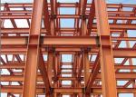 Q235 / Q345 Pre Engineered Steel Buildings , Galvanized Steel Metal Buildings