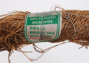 Quality Bwg 21 1kg Coil Electric Galvanised Binding Wire Zinc Coated wholesale