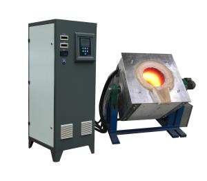 Quality 60KW Induction Melting Equipment Touch Screen Light Frequency 1-10Khz For Metal Melting wholesale
