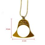 Christmas Jingle Bell Sublimation Ornament Blanks