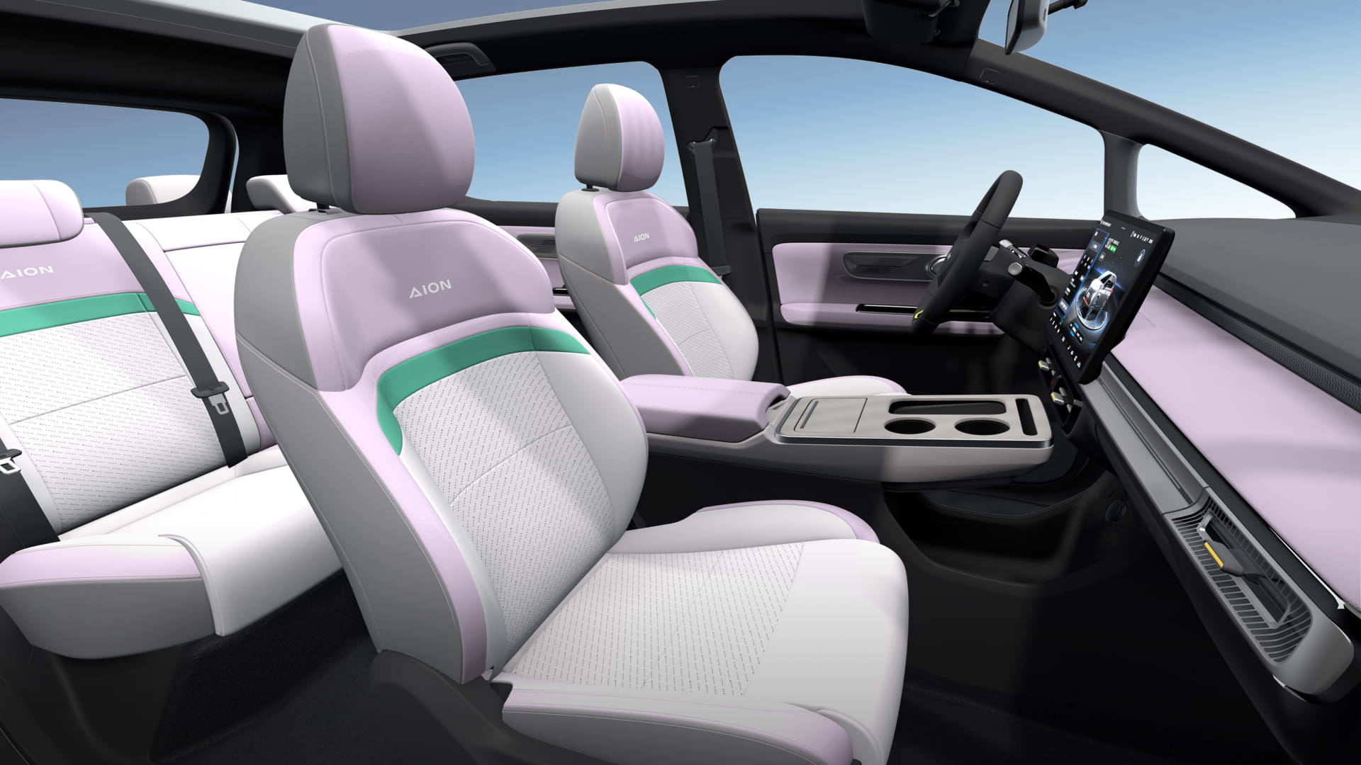 AION Y Plus High Speed ECO Friendly Electric Cars Long Mileage 510km / 610km