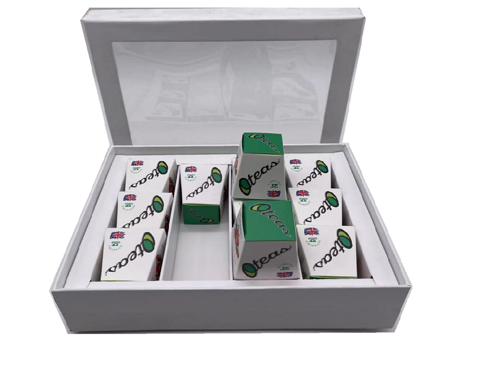 1200GSM Gray Afternoon Tea Cardboard Boxes Custom Size