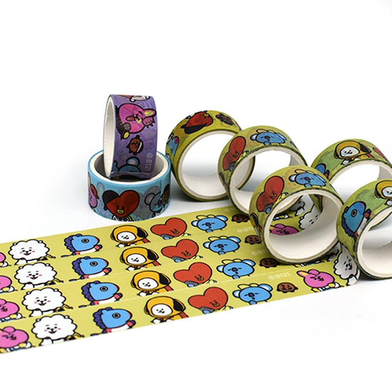 Wholesale Custom Printed Masking Washi Paper Adhesive Tape Manufacturer