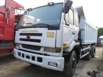 Durable 25 Tons Used Dump Trucks , Japan 10 Wheel Dump Truck PF6 Engine