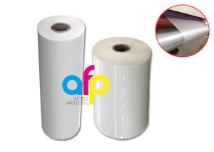 Quality Single Corona Treatment Roll Laminating Film , Reducing Static Laminating Rolls wholesale