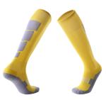 Fashion Custom Sports Socks / Yellow Or White Youth Football Socks