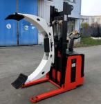 Electric Drive System Full Electric Roll Stacker With Leg For Holding Goods
