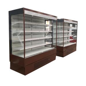 Quality Custom Supermarket Open Air Curtain Display Cabinets wholesale