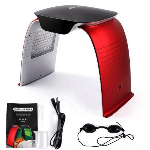 Estheticians Beauty Led Facial Equipment Pdt Light Therapy With Steam Red Light