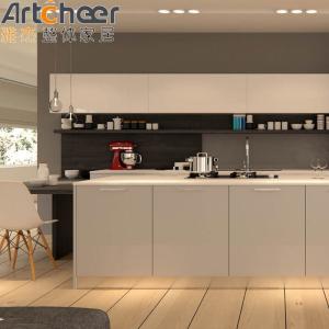 Quality Customized Color and Movable Design Wooden Modular Kitchen Cabinets for Thailand Market wholesale