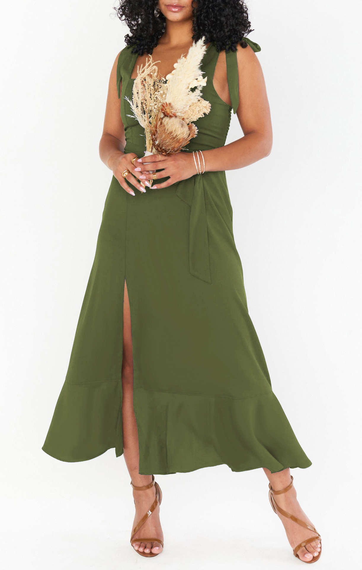 Spring Sleeveless Casual Party Dresses Women High Waist Midi Summer Dresses