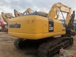 600mm Shoe 1M3 Bucket Komatsu Used Crawler Excavator