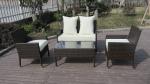 4pcs hot patio wicker furniture