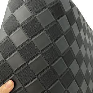 Quality PVC Synthetic Embroidery Quilted Leather Car Floor Mat Roll Material Backing Customized wholesale