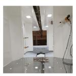 Horizontal Powder Coating Line Natural Gas Heating Powder Painting