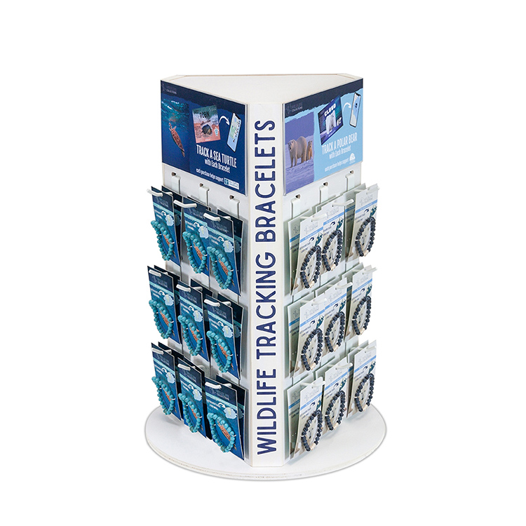 Single Sided Wine Display Stand Countertop Display Steel Rack Beverage Dispenser